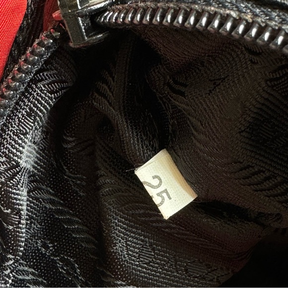 Prada Vintage Oversized Tessuto Nylon Tote in Red - Picture 9 of 9
